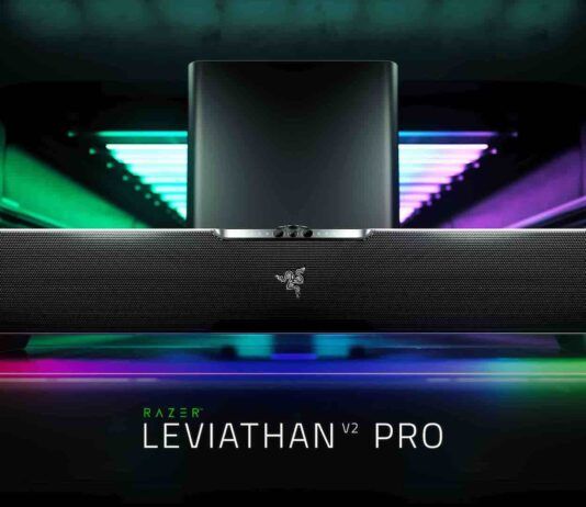 Anunciada la barra de sonido Razer Leviathan V2 Pro que seguirá nuestra cabeza