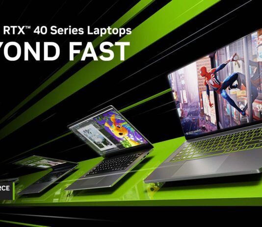 NVIDIA presenta los portátiles con tarjetas GeForce RTX 40
