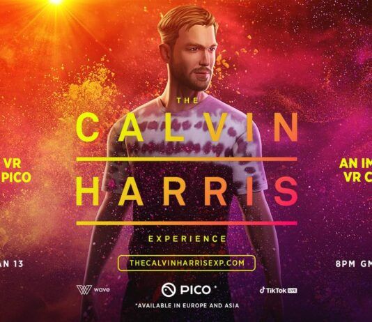 PICO se asocia con Wave para lanzar varios conciertos virtuales, el primero de Calvin Harris