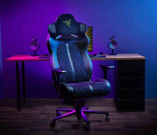 Así es Project Carol, un cojín para tu silla gamer de Razer con sonido y vibración háptica