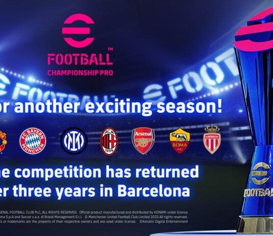 Konami anuncia los 8 equipos para el eFootball CHAMPIONSHIP PRO 2023