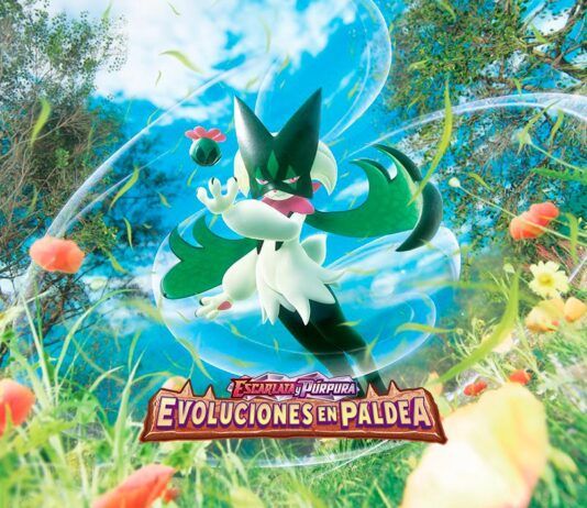 Escarlata y Púrpura-Evoluciones en Paldea ya está en el JCC Pokémon Pokémon JCC Evoluciones en Paldea