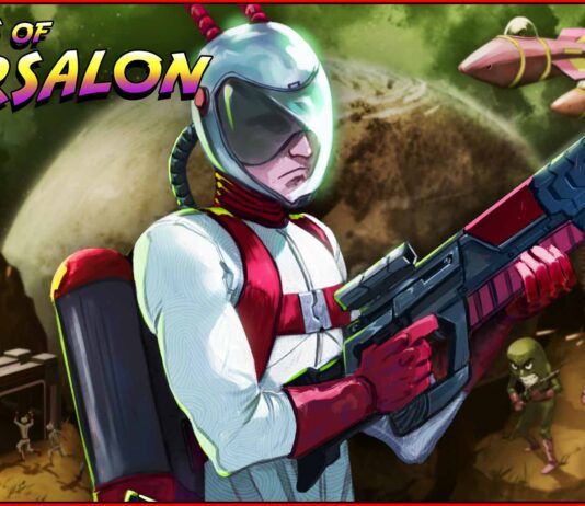 El plataformas indie galáctico Moons of Darsalon se estrena en consolas