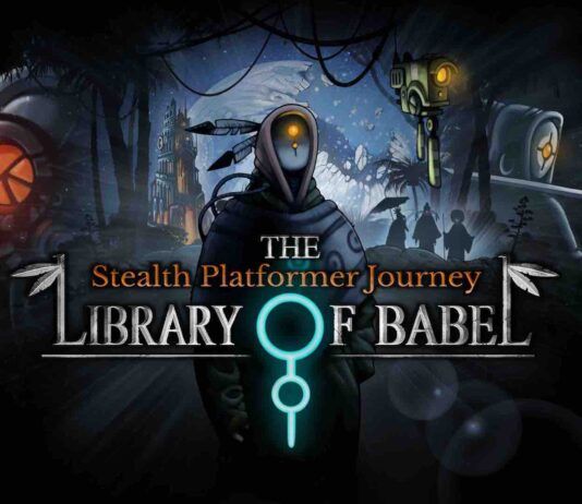 Neon Doctrine traerá plataformas y sigilo con The Library of Babel