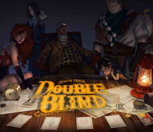 Neon Doctrine y Misty Mountain se unen para traernos Death Trick: Double Blind