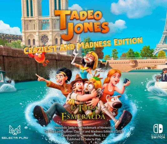 Tadeo se mete en tu bolsillo... Tadeo Jones: La Tabla Esmeralda llegará a Switch