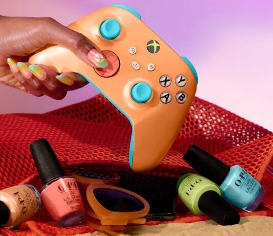 Xbox y OPI se unen para lanzar un nuevo mando inalámbrico "Sunkissed Vibes"
