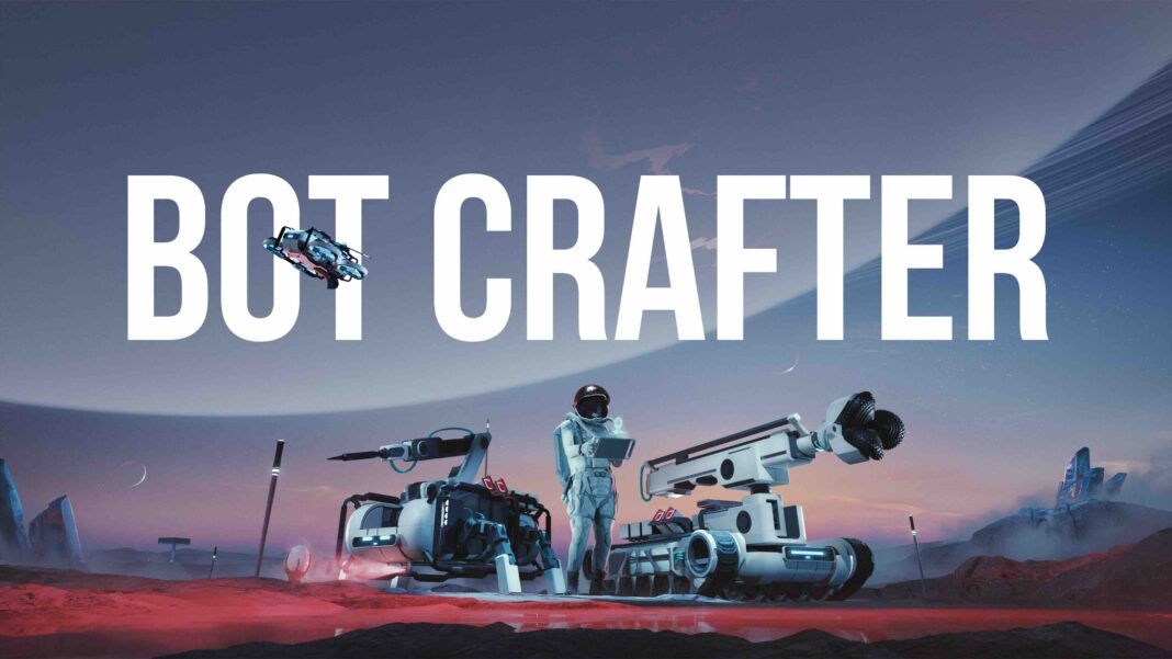Bot Crafter Game Keyart Title 4K
