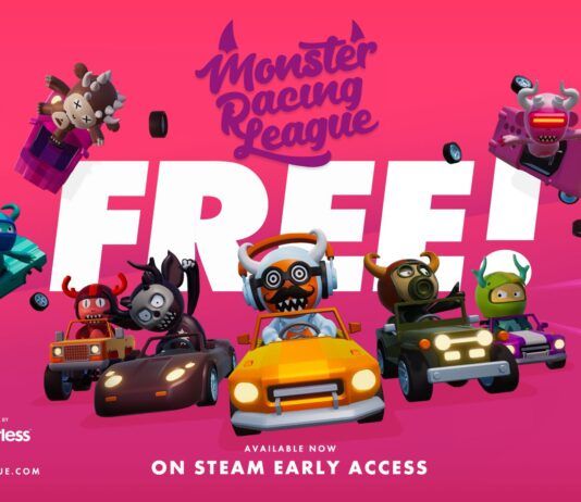 Carreras locas y gratuitas: Monster Racing League llega a Steam Early Access