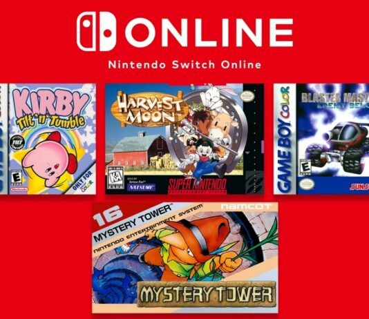 Nintendo Switch Online se actualiza con 4 nuevos juegos Nintendo Switch Online