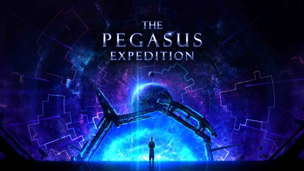 The Pegasus Expedition Keyart with logo