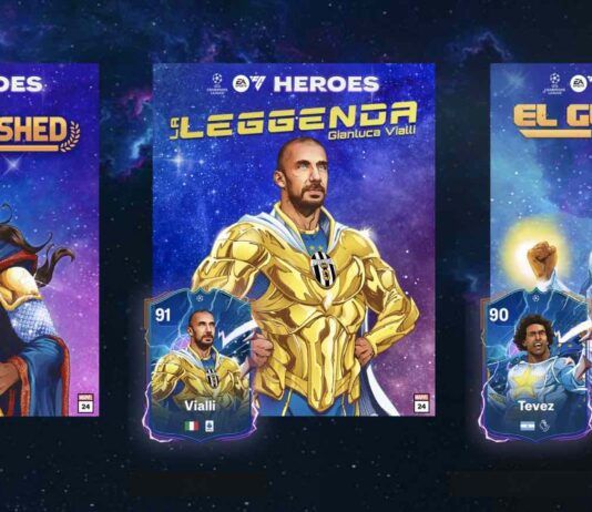 EA SPORTS FC 24 muestra sus primeros Héroes de FUT en colaboración con Marvel