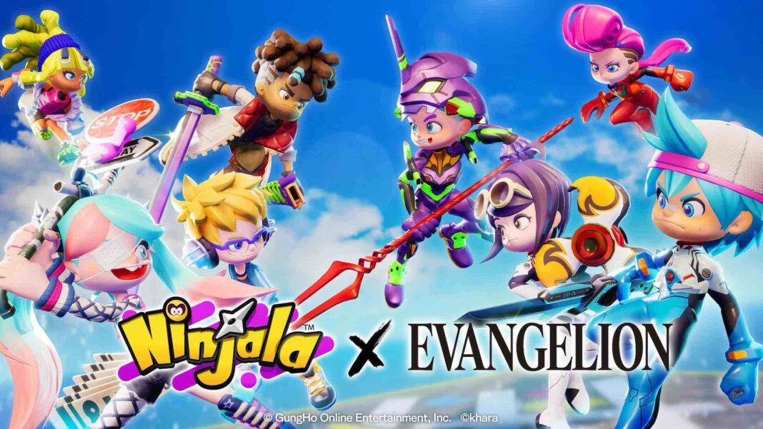 Ninjala x Evangelion