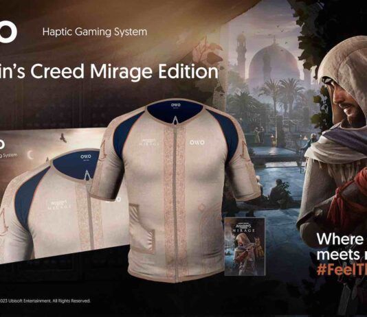 OWO adaptará su traje háptico para hacerlo compatible con Assassin's Creed Mirage