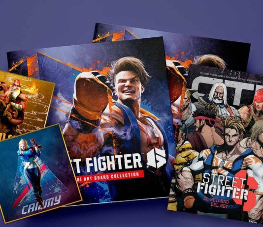 Capcom y Plaion lanzarán los Shikishis oficiales de Street Fighter 6