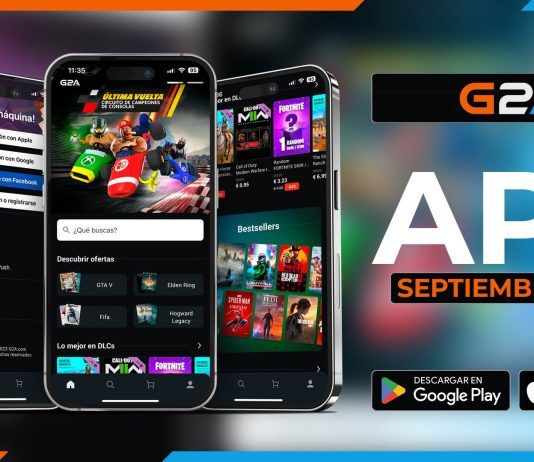 G2A.COM lanza la nueva versión de sus app móvil: Más claridad y rendimiento