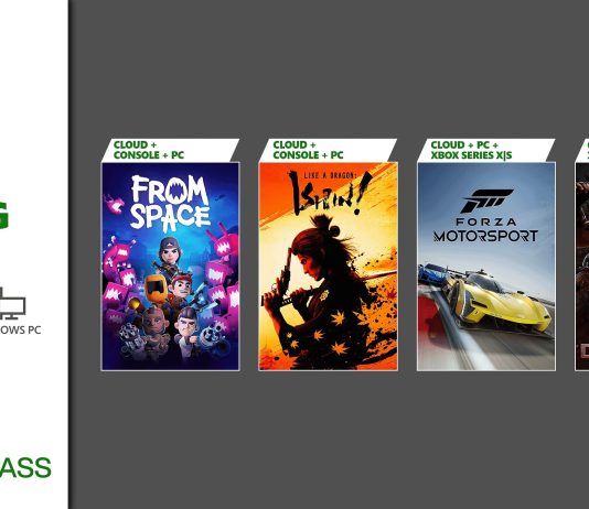 Anunciados los primeros juegos del Game Pass en octubre: Forza Motorsport, Like a Dragon...