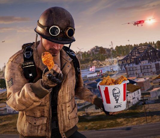 PUBG: Battlegrounds y KFC anuncian colaboración llena de pollo frito
