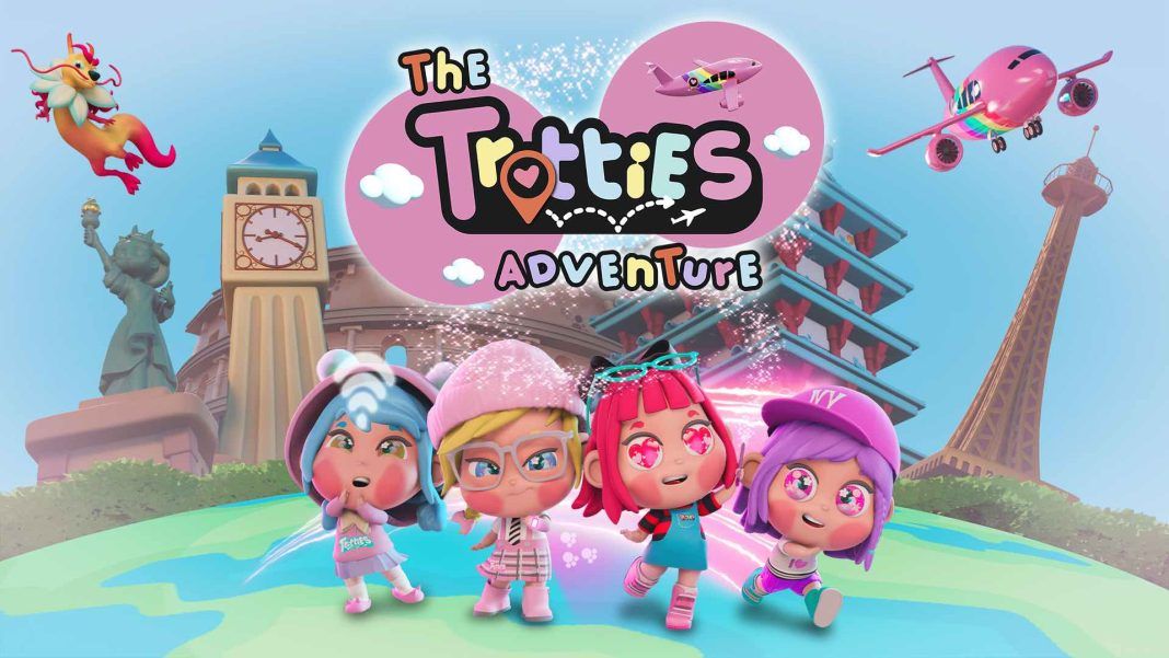 THE TROTTIES ADVENTURE art