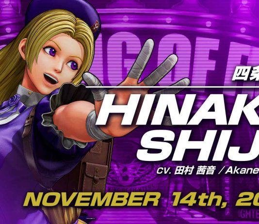 Hinako Shijo se estrenará muy pronto en THE KING OF FIGHTERS XV