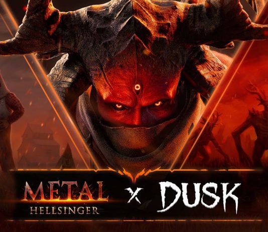 Metal: Hellsinger lanza gratis una colaboración con Dusk muy heavy