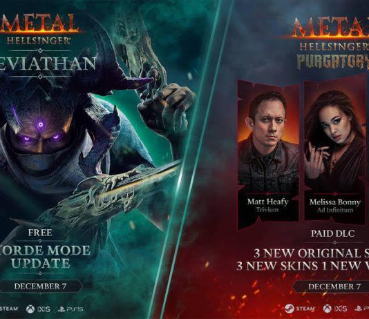 Tres temas nuevos, Modo Horda... así es el DLC Purgatory para Metal: Hellsinger