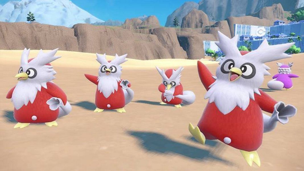 Pokémon Escarlata y Purpura Delibird