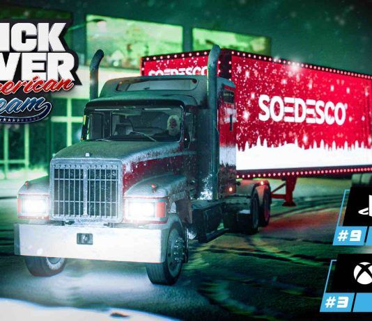 Papá Noel llega a Truck Driver: The American Dream con la actualización Freedom-to-Roam
