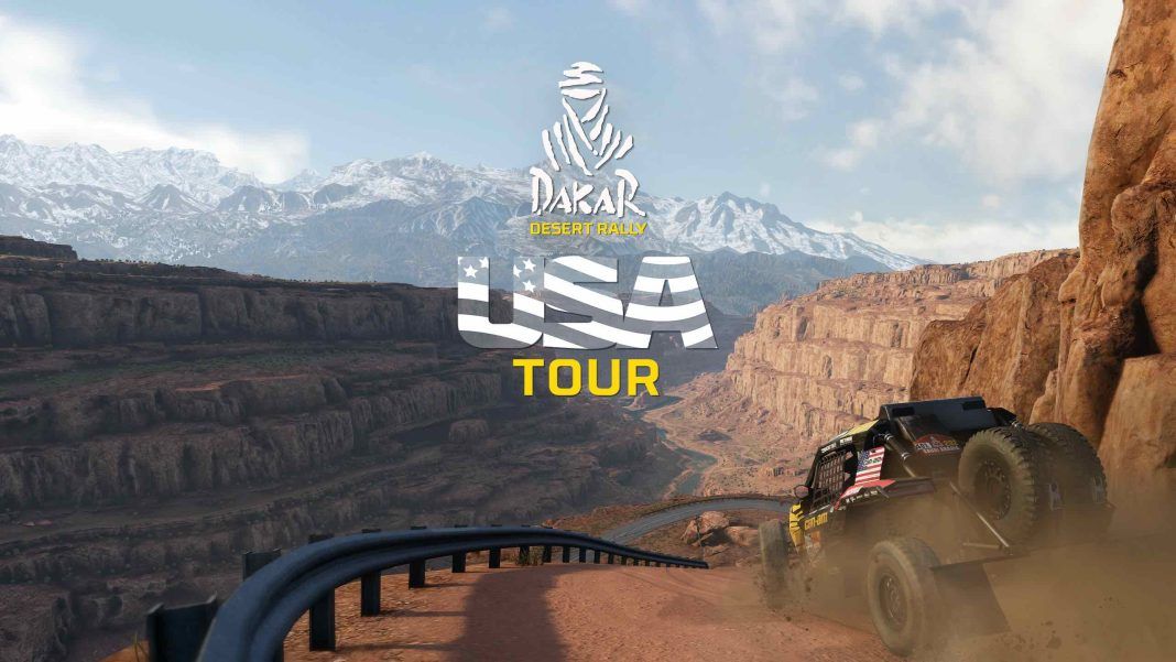 Dakar Desert Rally USA Tour art