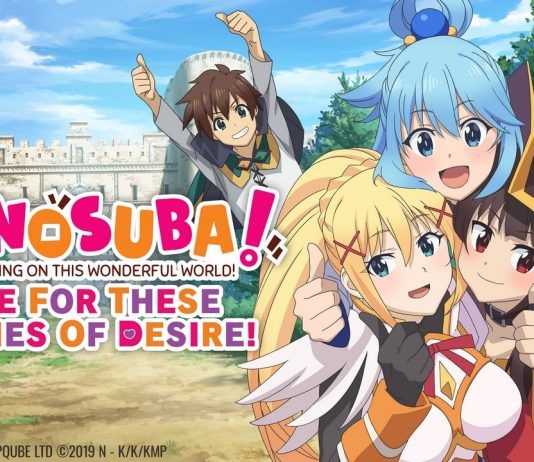 La nueva novela visual de KONOSUBA ya está en consolas y PC