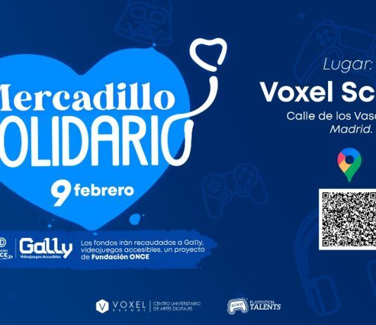 PlayStation organiza este viernes un mercadillo solidario con Fundación ONCE y Voxel School