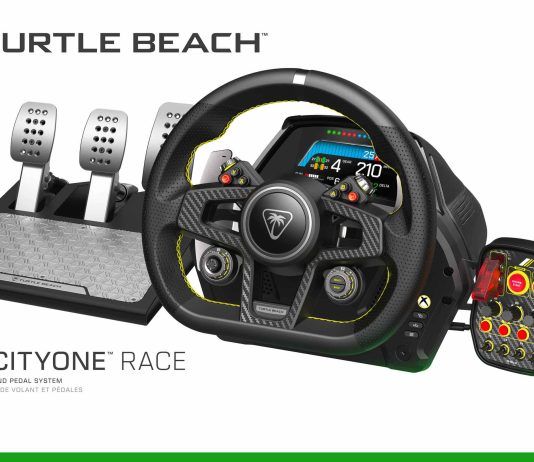 Descubre el volante Turtle Beach VelocityOne Race, 700 euros tienen la culpa