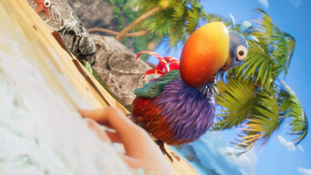 Under a Rock curious Dodo