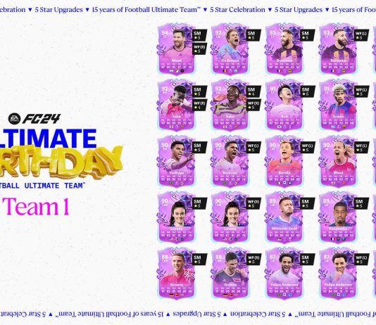 EA SPORTS FC 24 celebra los 15 años de Ultimate Team con objetos 5 estrellas, mejoras y más