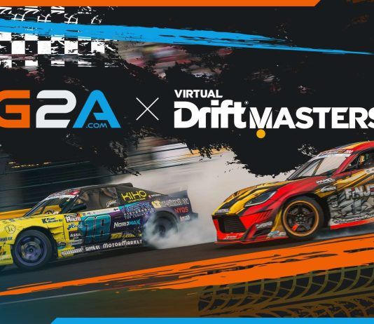 G2A.COM se alía con Virtual Drift Masters, expertos en competiciones eSports de Drift