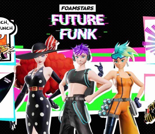 Tres nuevos mapas se suman a la fiesta de la espuma de FOAMSTARS con FUTURE FUNK