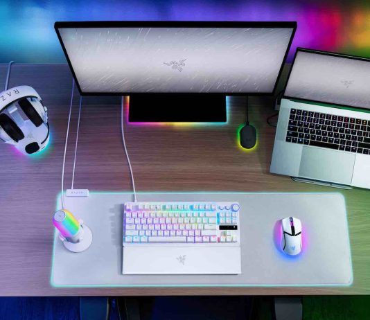 BlackWidow, Huntsman, Basilisk... Razer lanza su línea de periféricos "White Edition"