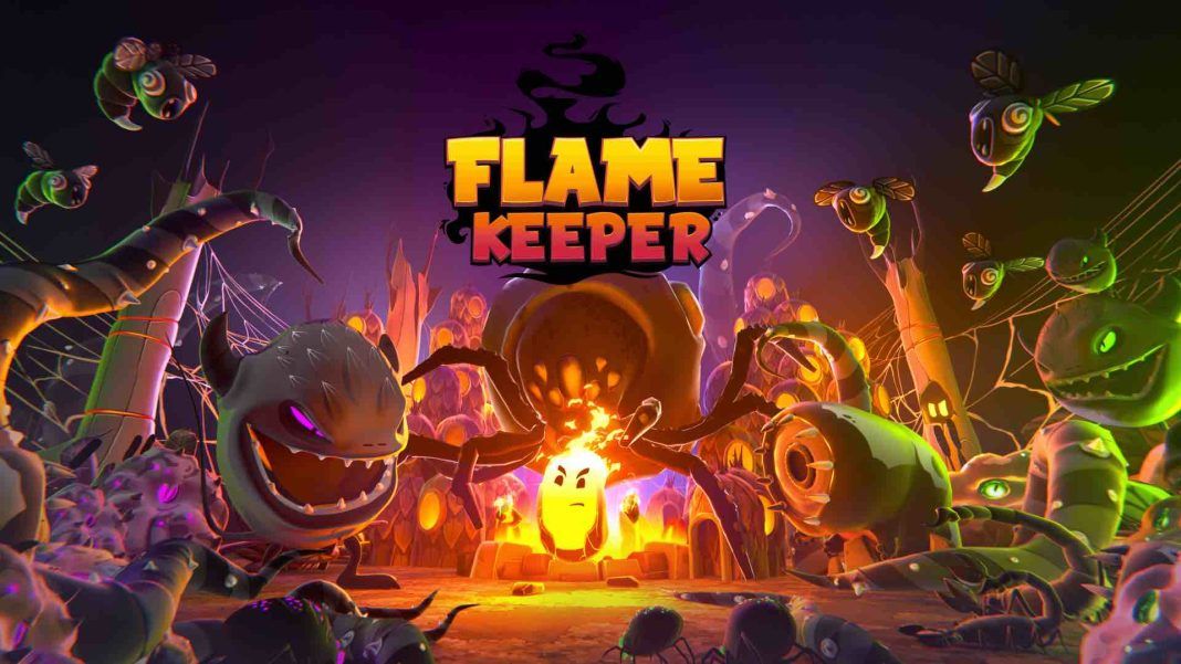 Flame Keeper - Announcement Key Art Logo