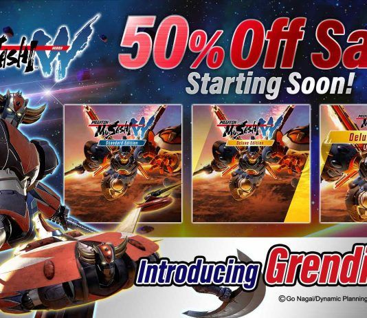 Megaton Musashi W (Wired) colabora con UFO Robot Grendizer en su próxima actualización
