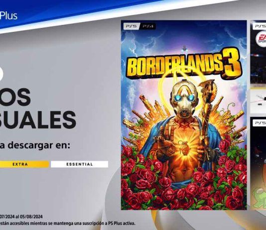 Borderlands 3 y NHL 24 llegarán en julio para todos los usuarios de Playstation Plus