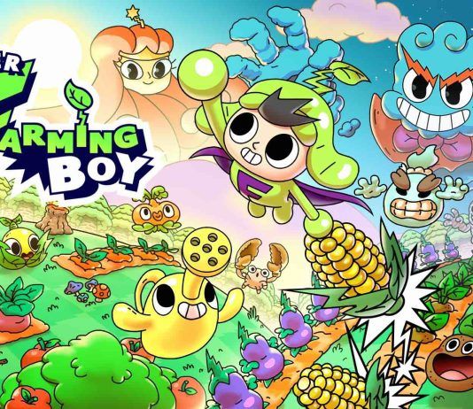 Super Farming Boy ya está aquí. ¡Hora de coger la pala! Super Farming Boy