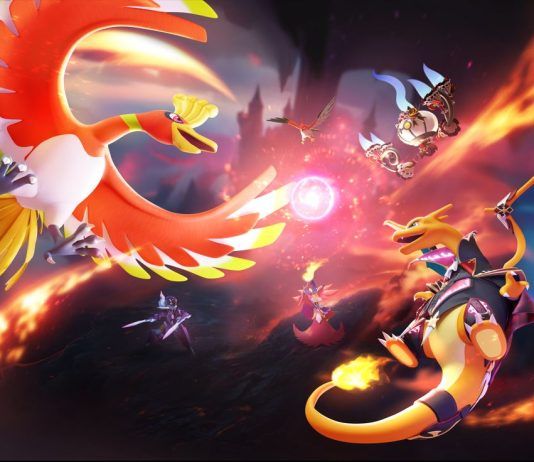 El legendario Ho-Oh surca los cielos de Æos en el 3er aniversario de Pokémon UNITE