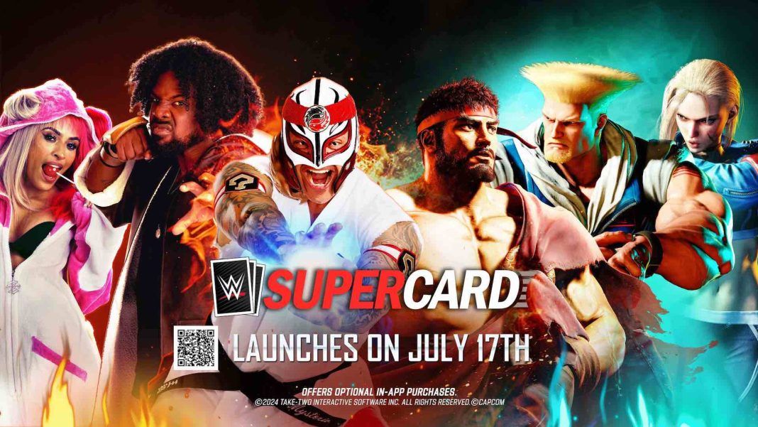 WWE SuperCard_Street Fighter