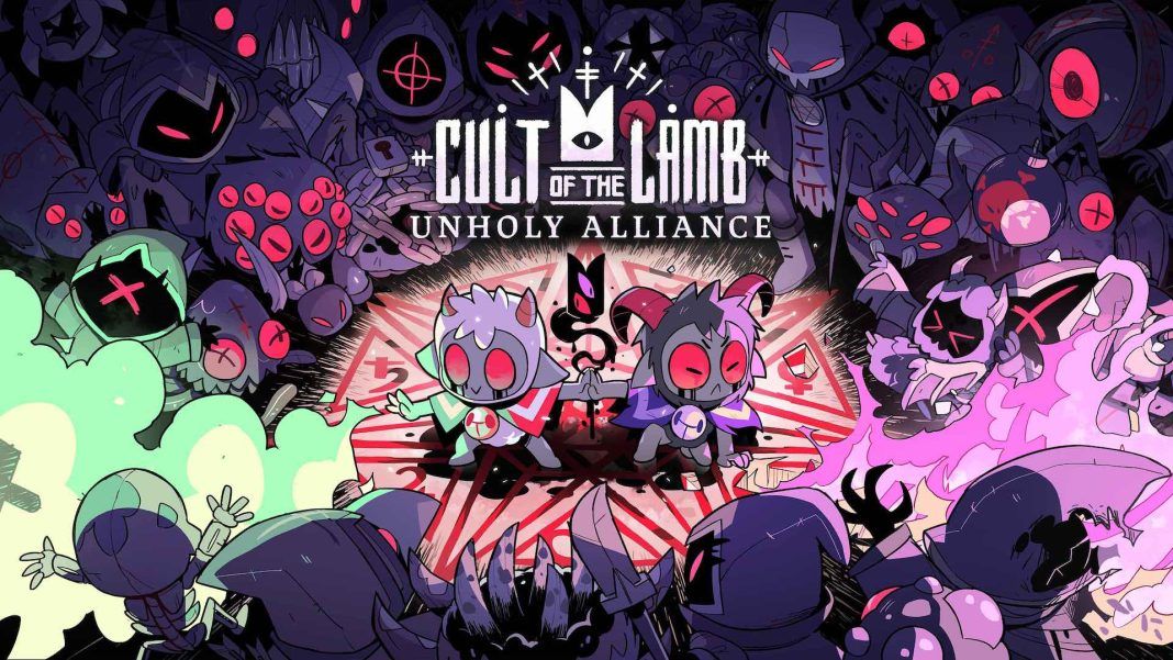 Cult of the Lamb - Unholy Alliance_Key Art