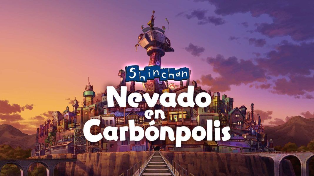 Shin chan- Nevado en Carbónpolis art