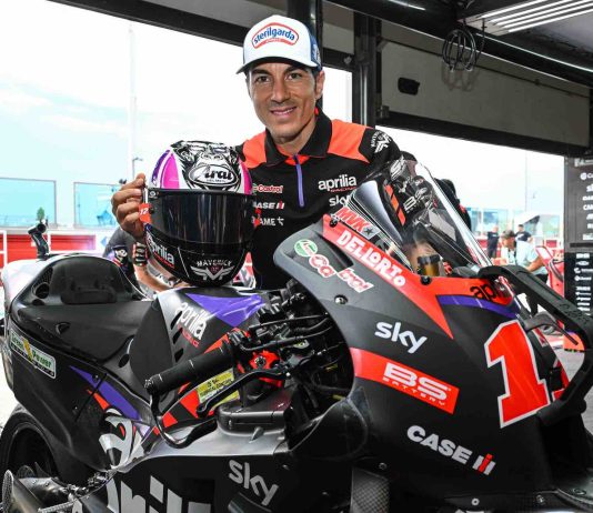 Maverick Viñales lucirá un casco especial diseñado por un jugador de MotoGP 24
