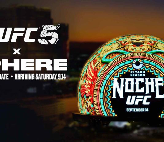 UFC 5 celebra UFC 306 con Sphere como nuevo escenario y nuevos luchadores
