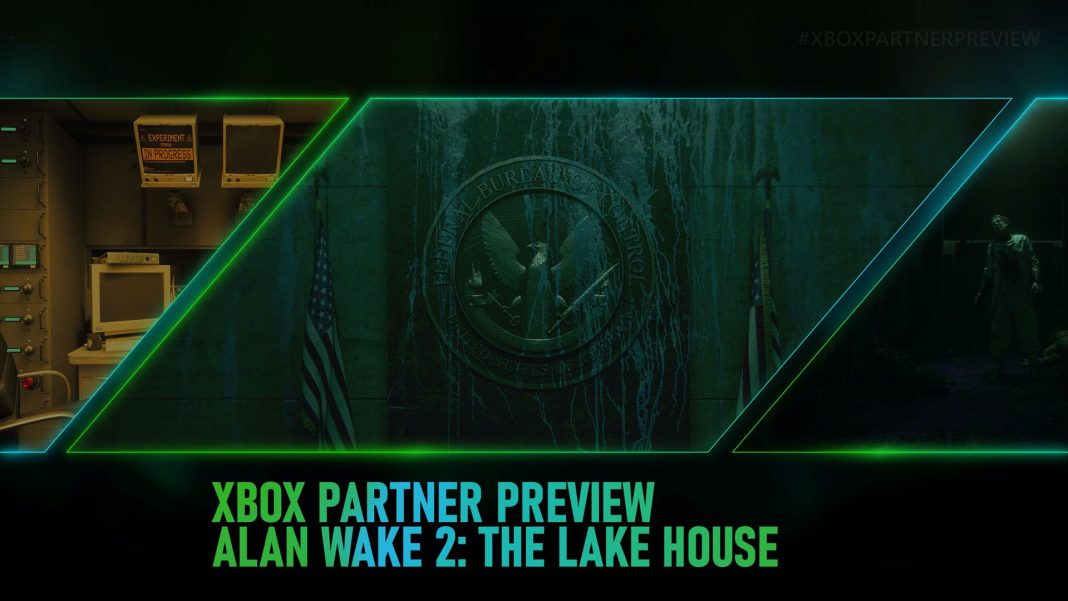 Alan Wake 2- The Lake House art