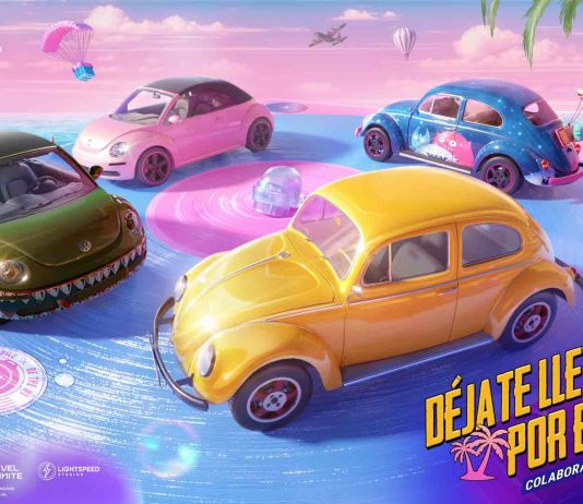 PUBG MOBILE trae a los queridos Beetle de Volkswagen a los campos de batalla