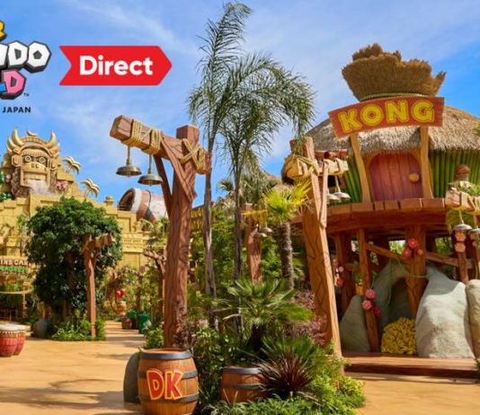 Un nuevo SUPER NINTENDO WORLD Direct nos muestra el área de Donkey Kong Country de Japón